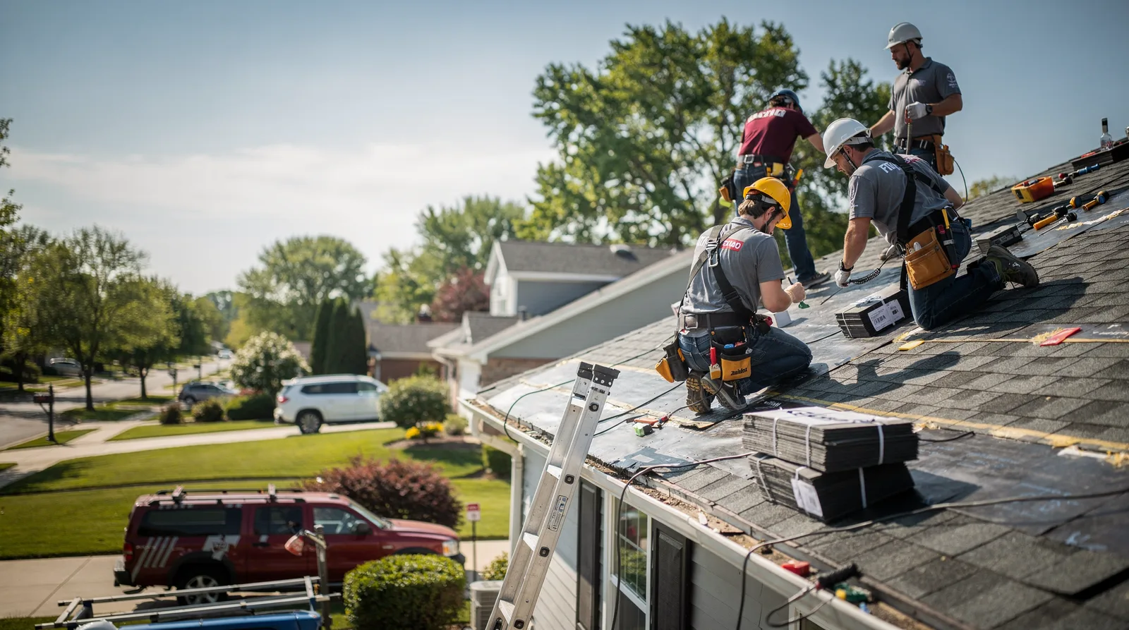 Roof Repair in Balsam Lake, WI around you